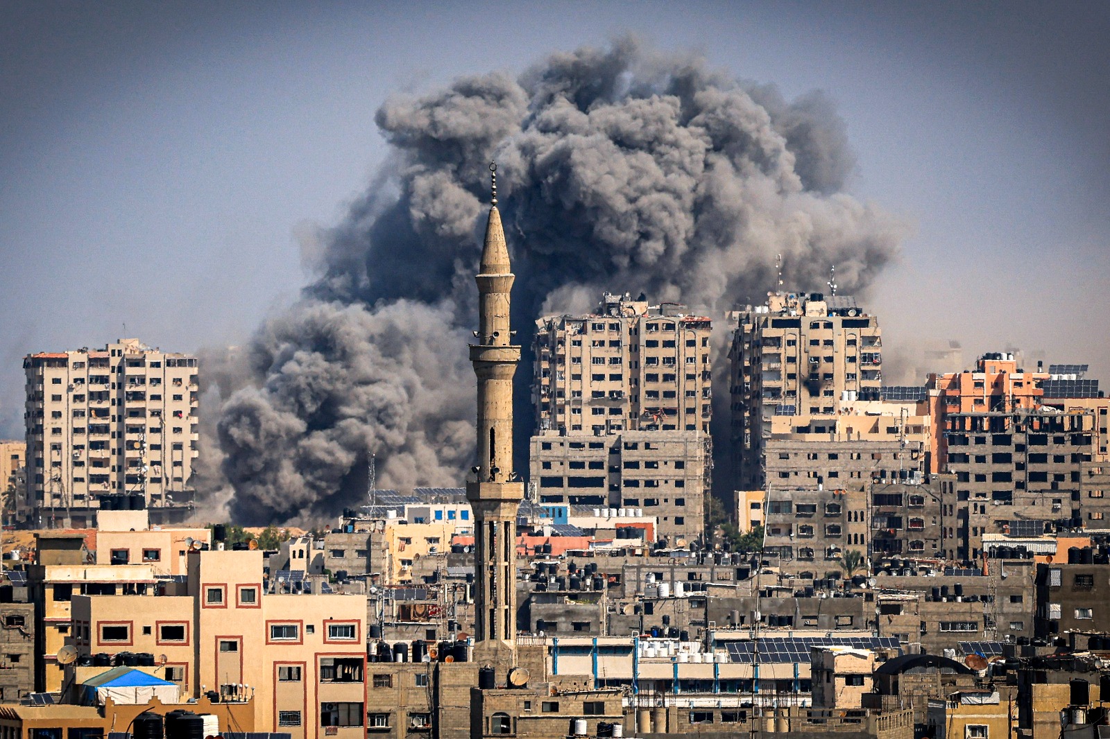 Bombardeios em Gaza