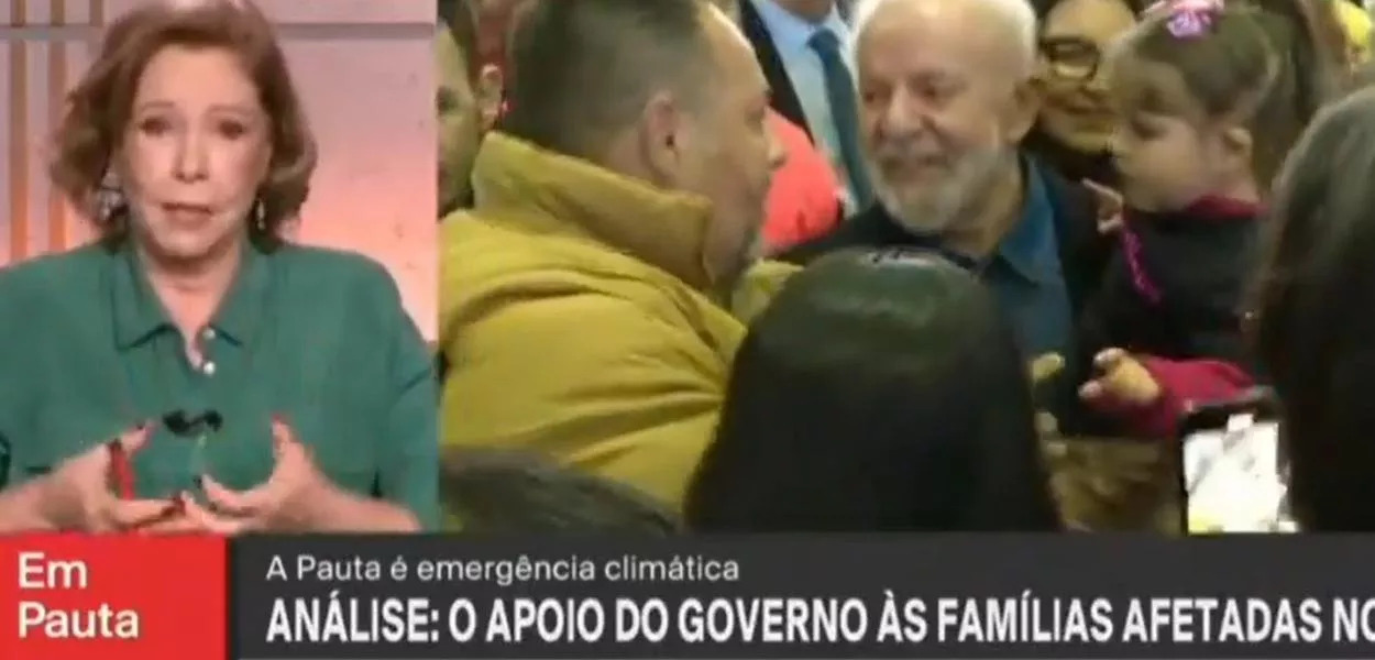 Cantanhêde relaciona sua experiência de perda de joias no Natal ao sofrimento das vítimas da tragédia no RS
