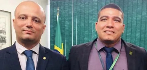 Major Vitor Hugo e Simão Pedro Costa Rocha