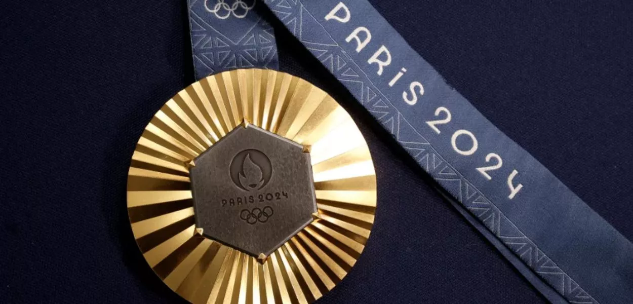 Medalha de ouro das Olimpíadas de Paris 2024