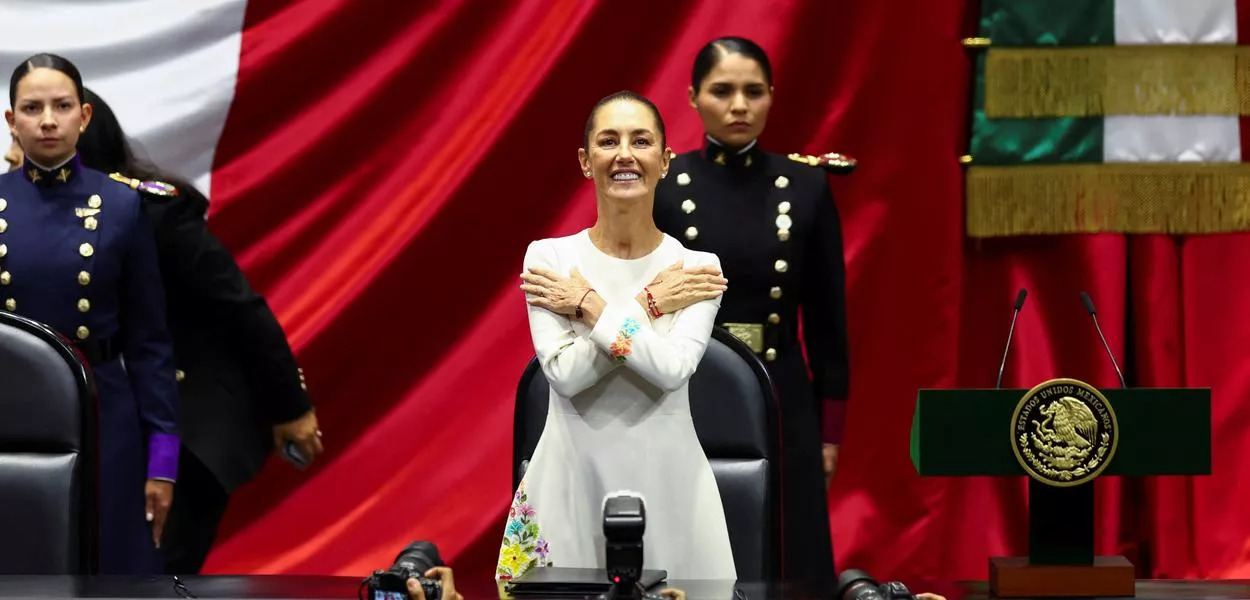 Claudia Sheinbaum toma posse como presidenta do México