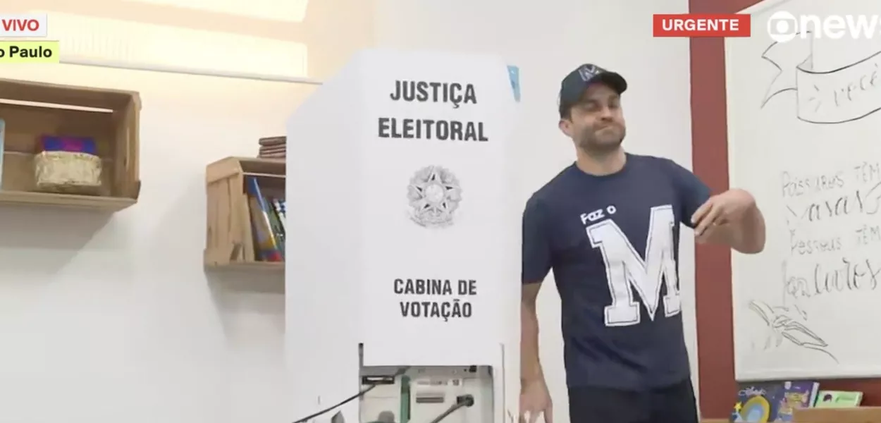 Pablo Marçal vota em São Paulo