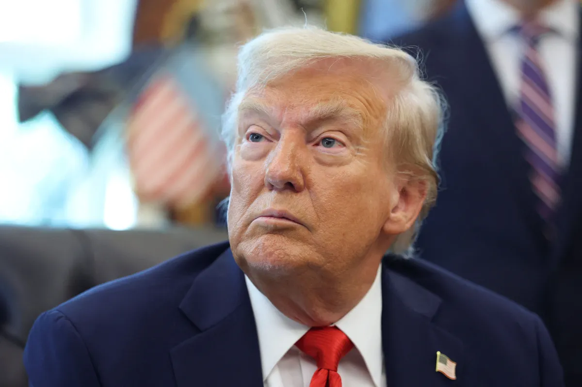 Presidente dos EUA Donald Trump na Casa Branca