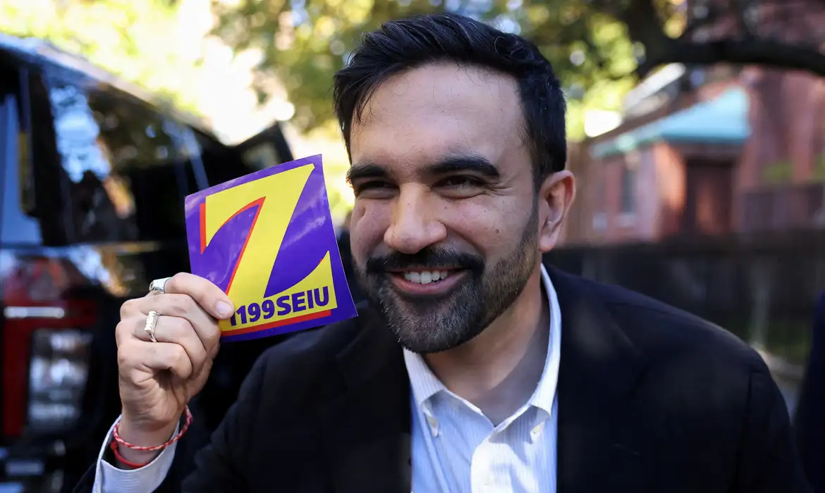 Democrata Zohran Mamdani foi eleito novo prefeito da cidade de Nova York