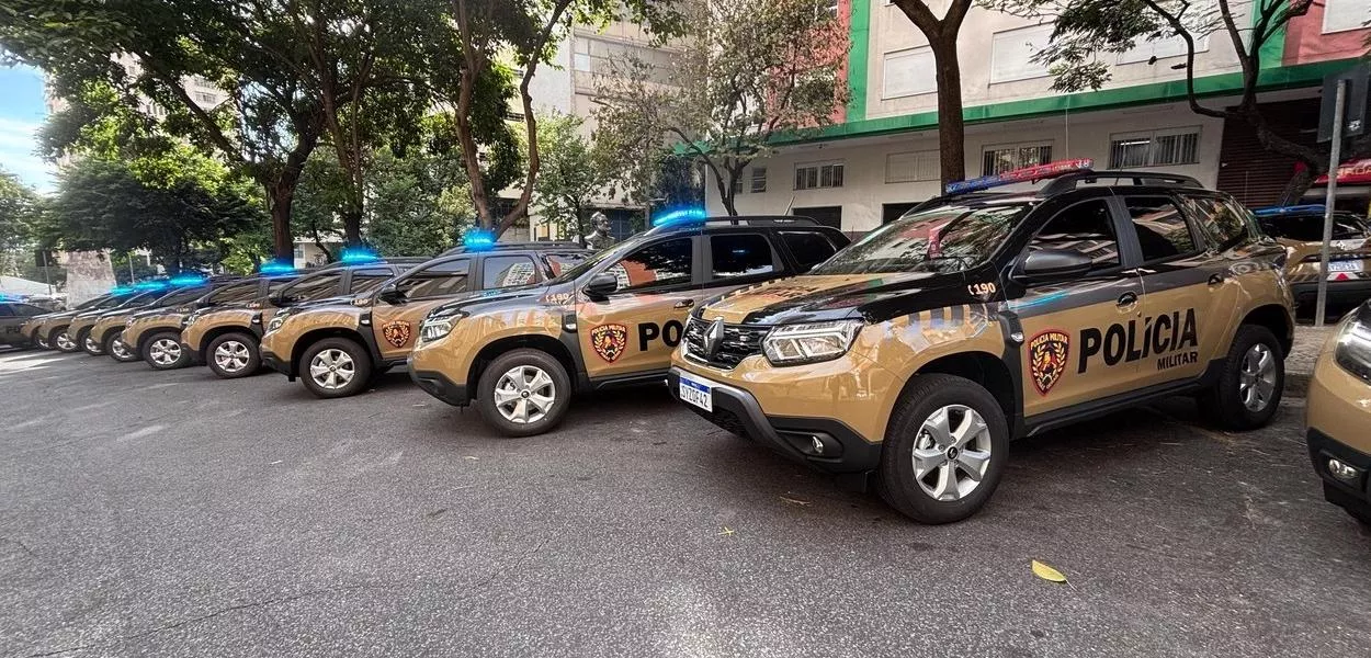 Viaturas da Polícia Militar de Minas Gerais