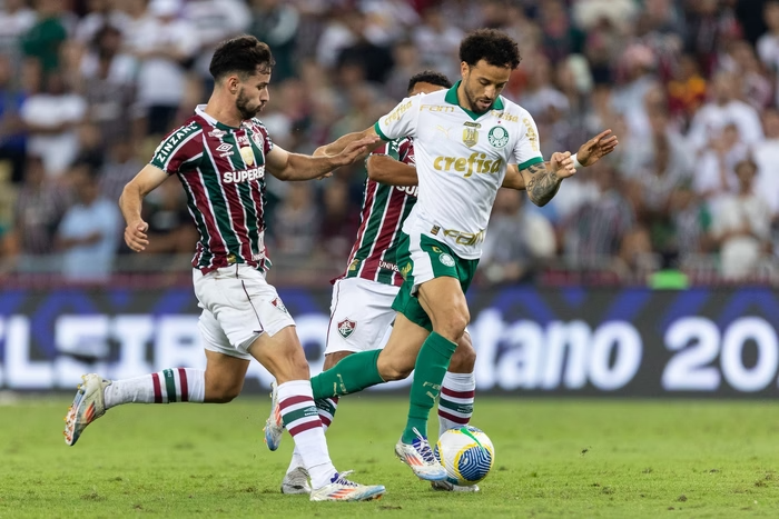 Palmeiras é o 4º colocado com 26 pontos; Fluminense está em 8º, com 20 pontos em 13 jogos