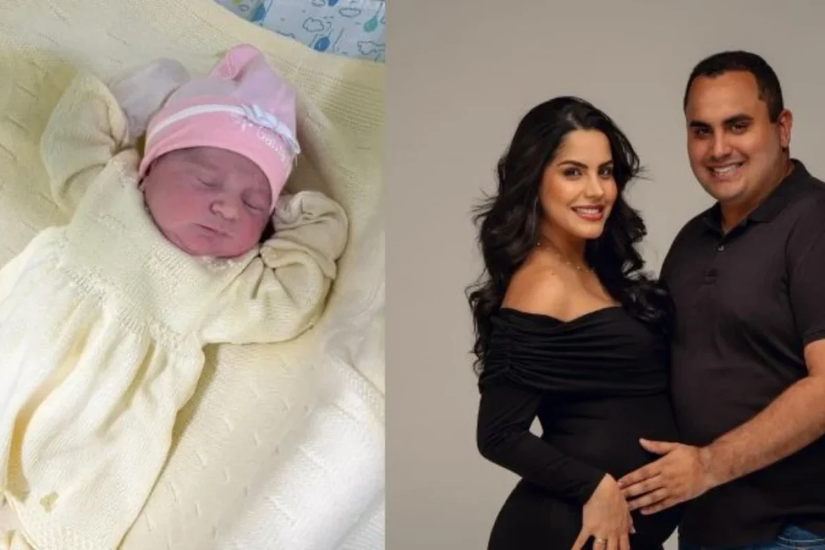 Georgiano Neto celebra chegada da filha Ana Jussara e compartilha momento especial nas redes sociais