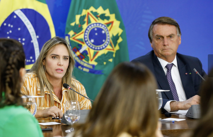 Celina Leão e Bolsonaro