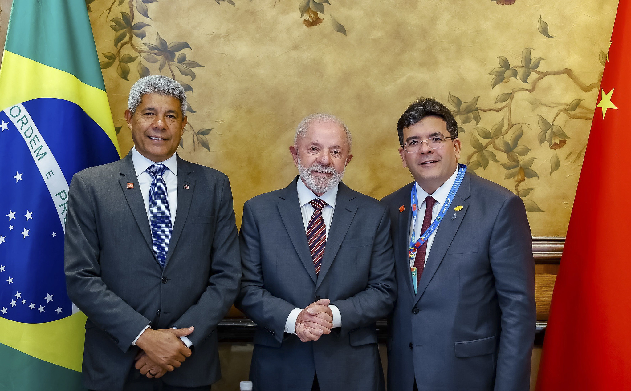 Rafael Fonteles está em missão internacional na China, ao lado do presidente Lula
