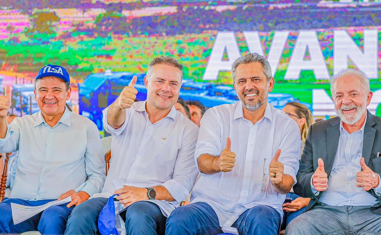 Wellington Dias integrou a comitiva do presidente  Lula
