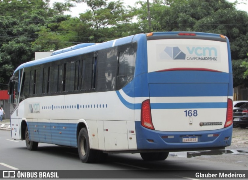 Ônibus que faz linha para Campo Maior