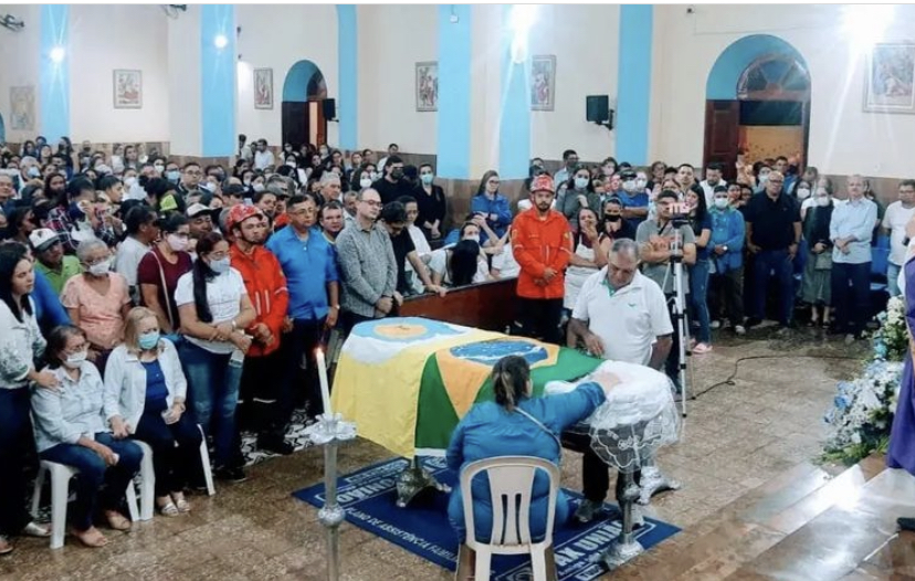 Velório do prefeito de Pedro II, Alvimar Martins