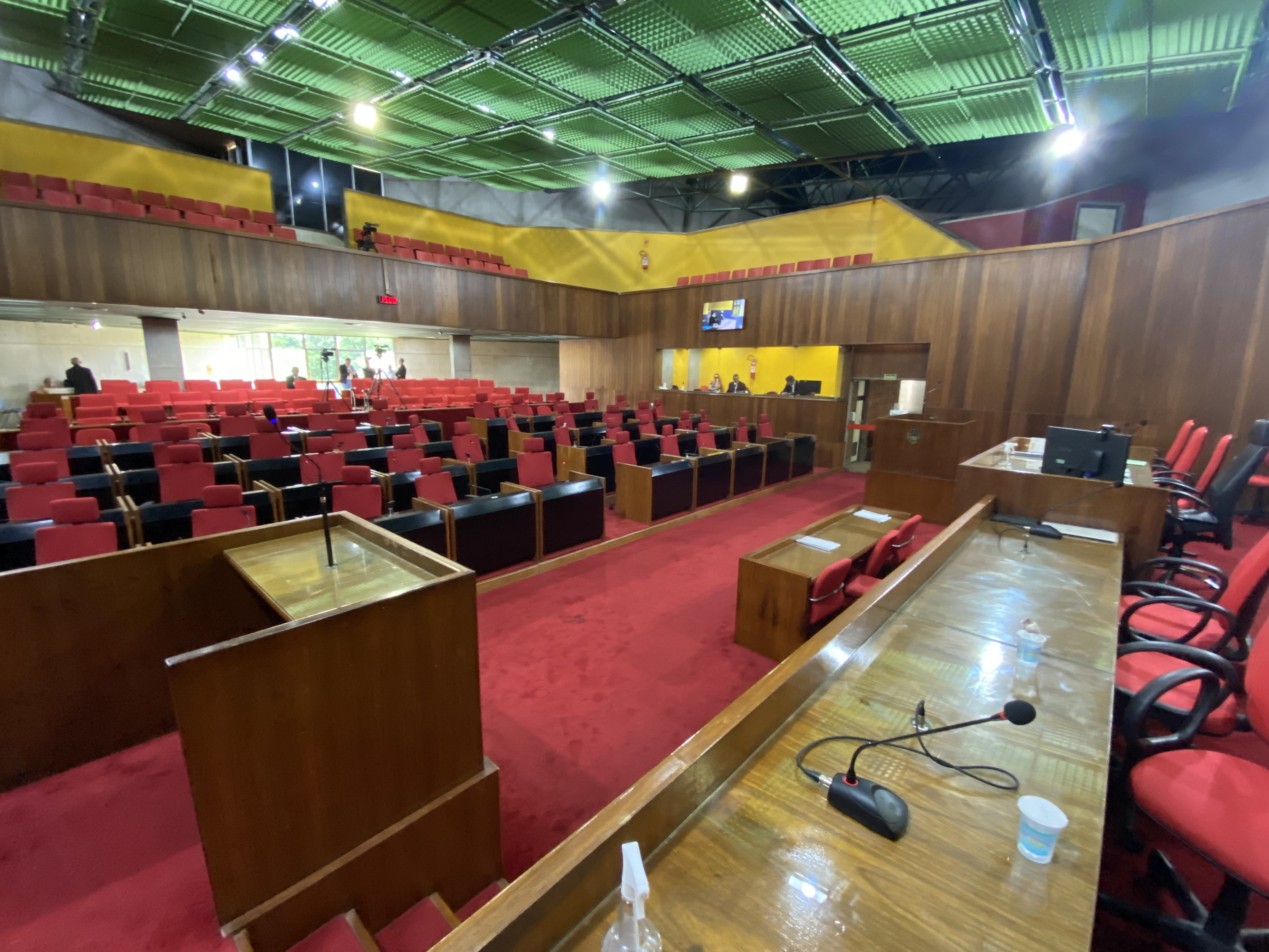 Plenário da Assembleia Legislativa do Piauí (Alepi) vazio