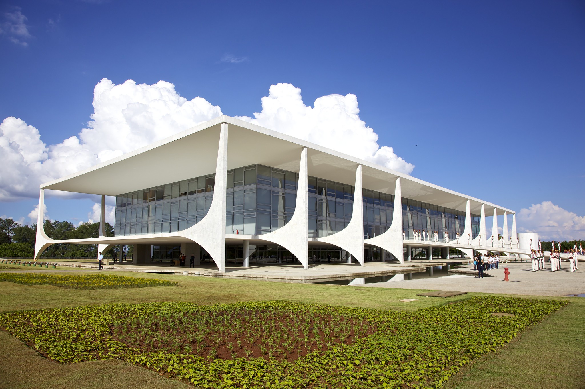 Fachada do Palácio do Planalto, Brasília