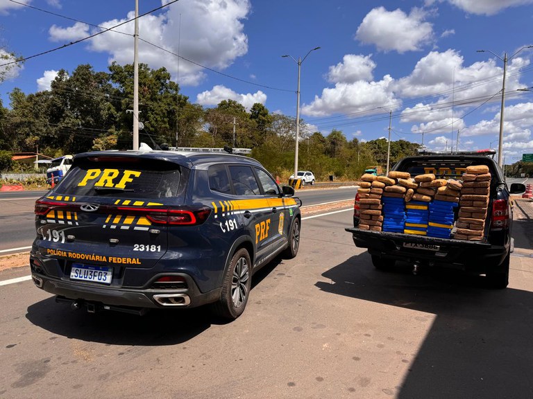 Apreensão de drogas pela Polícia Rodoviária Federal do Piauí