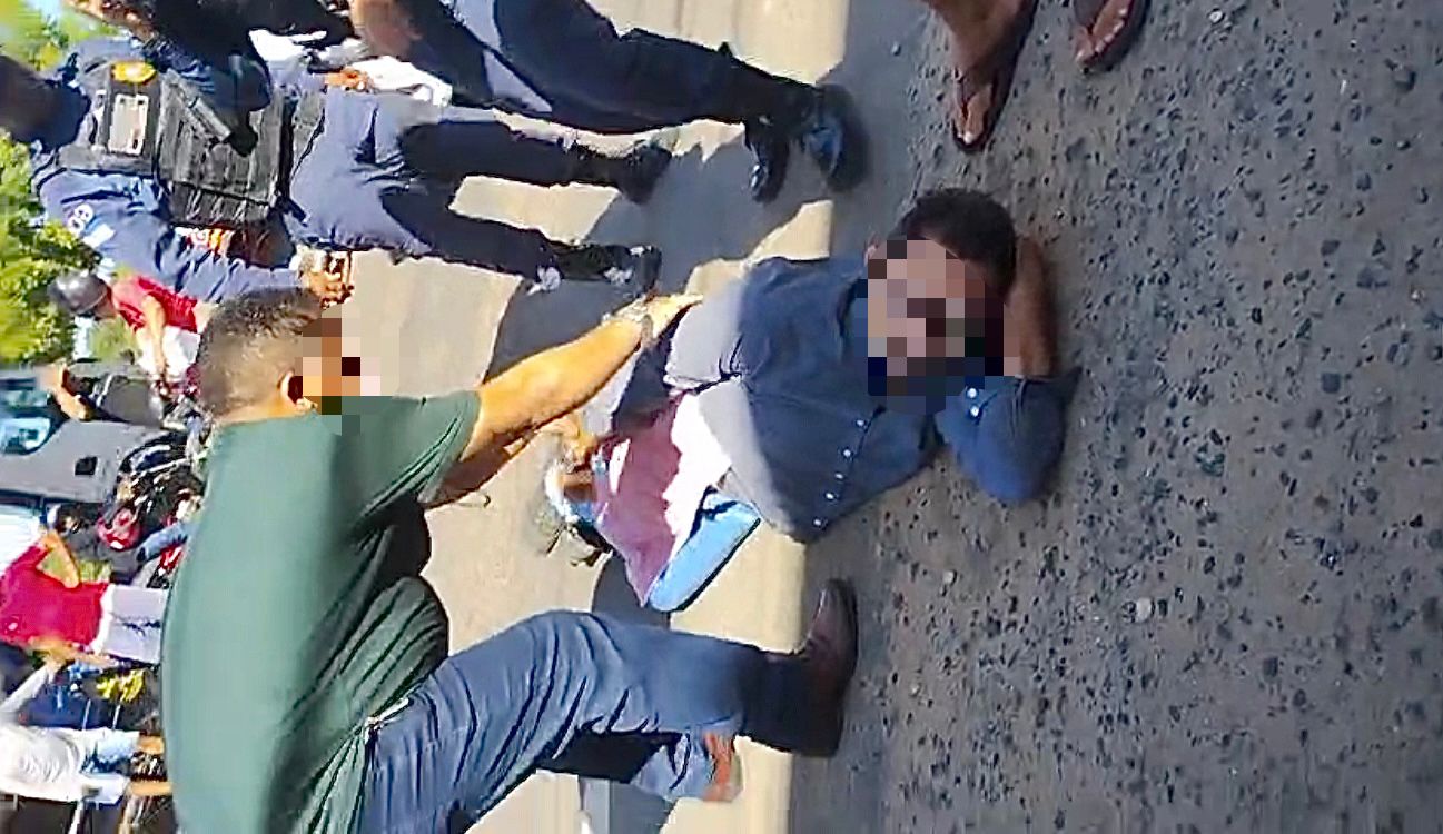 Disparo atingiu a perna do policial