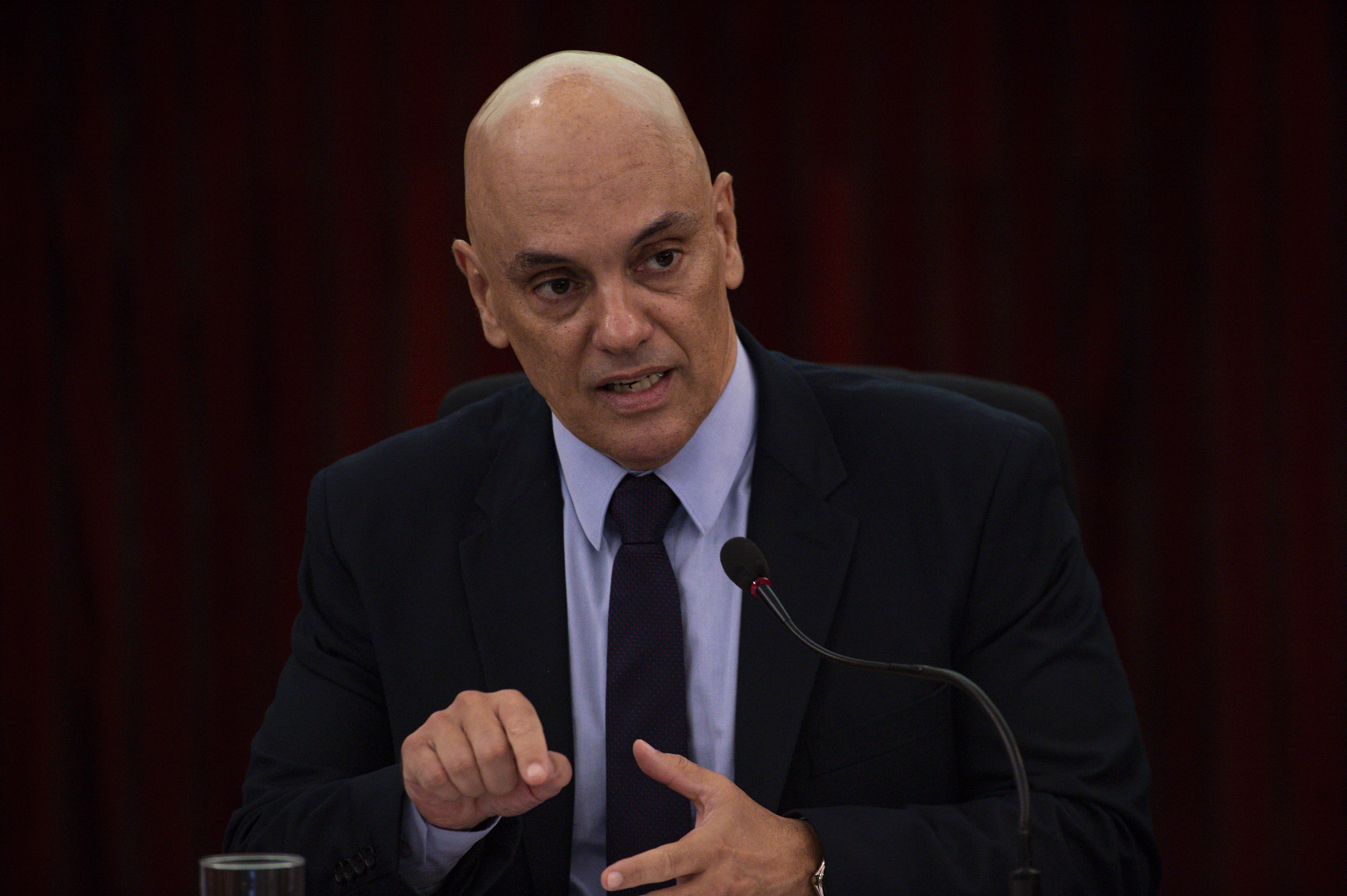 O presidente do Tribunal Superior Eleitoral (TSE), Alexandre de Moraes