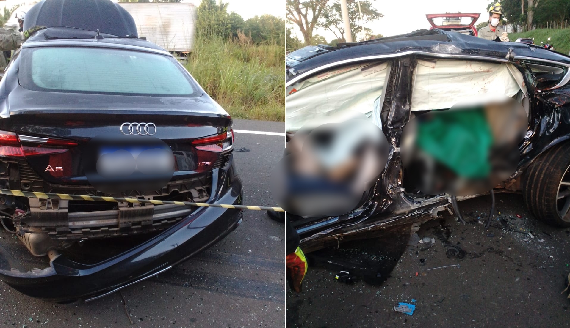 Acidente com Audi deixa dois mortos em Teresina