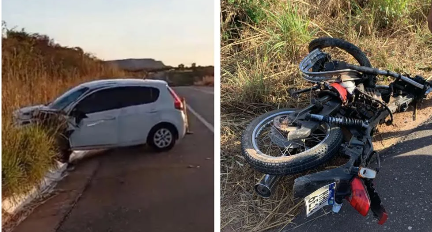 Duas pessoas morreram em acidente na BR-135, em Bom Jesus