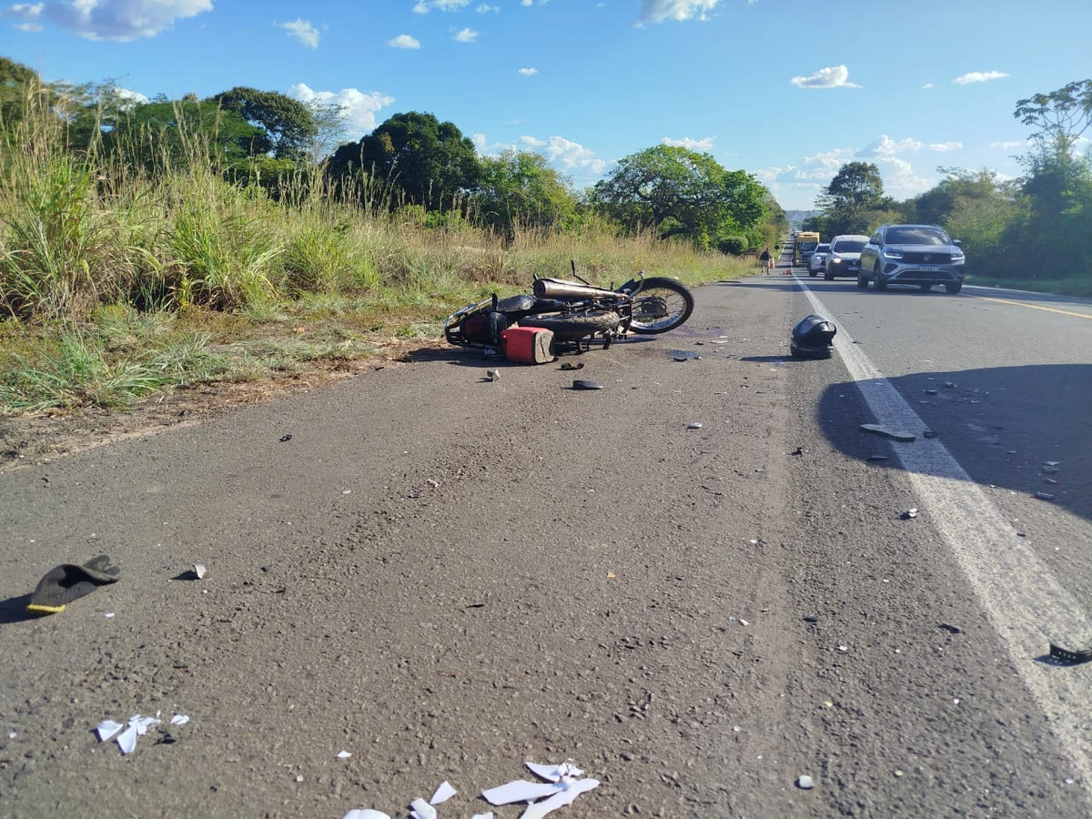 Motociclista morre em acidente entre Altos e Teresina