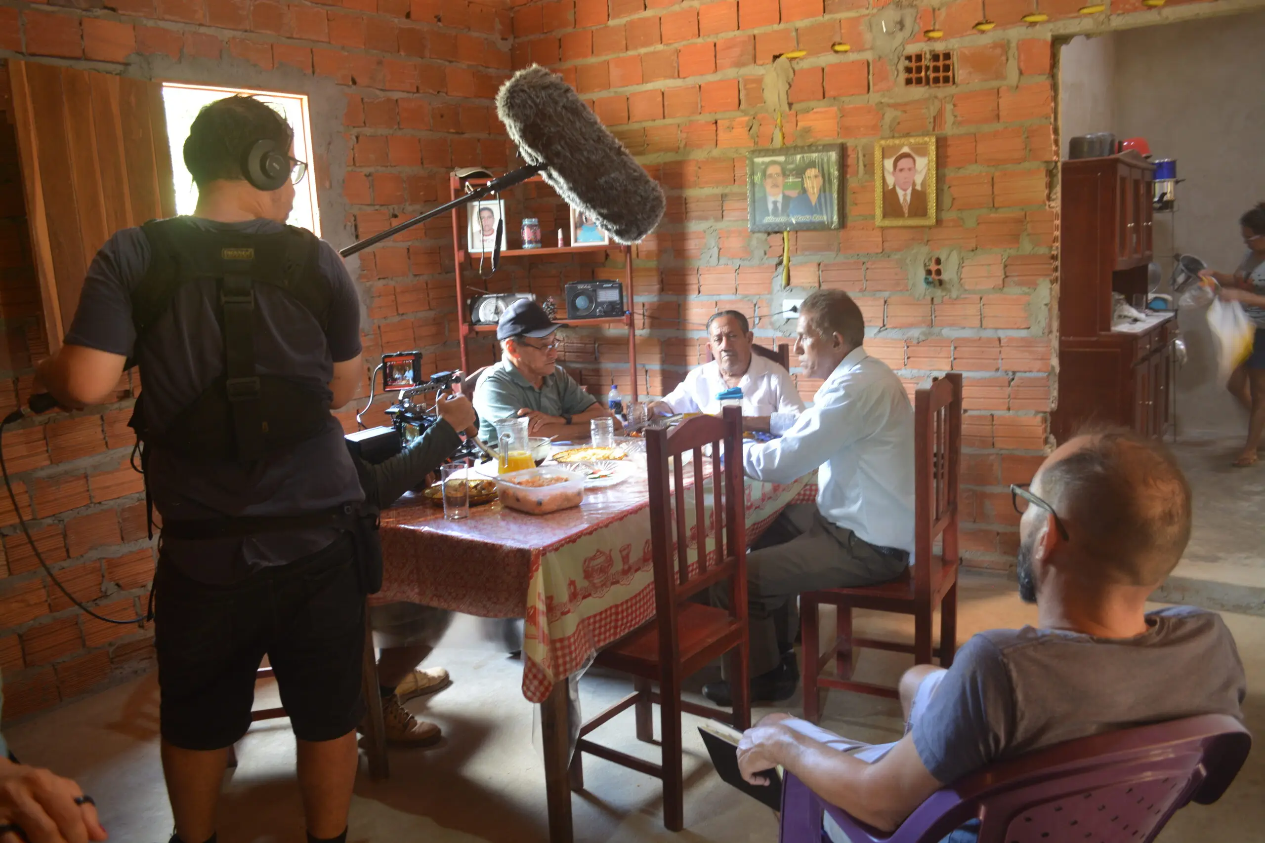 Gravações do documentário Acorda, cajueiro