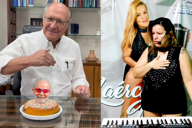 Geraldo Alckmin usa meme da cantora piauiense Laércia Dantas para parabenizar o presidente Lula