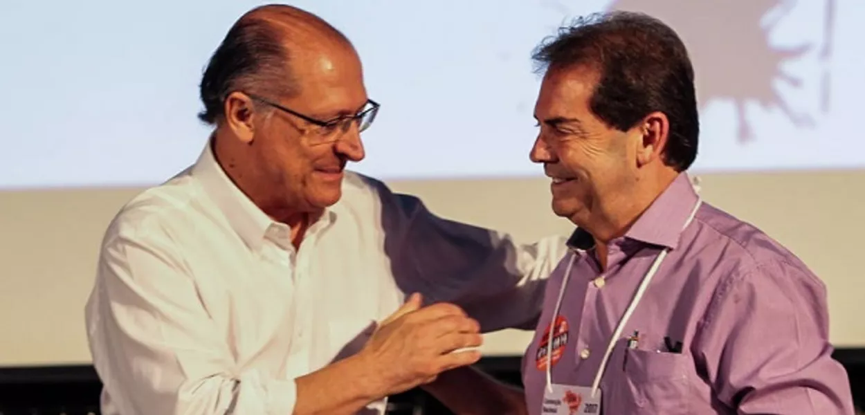 Geraldo Alckmin e Paulinho da Força (Foto: Reprodução/Twitter)