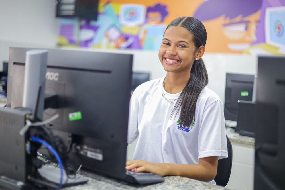 Estudante da rede estadual do Piauí