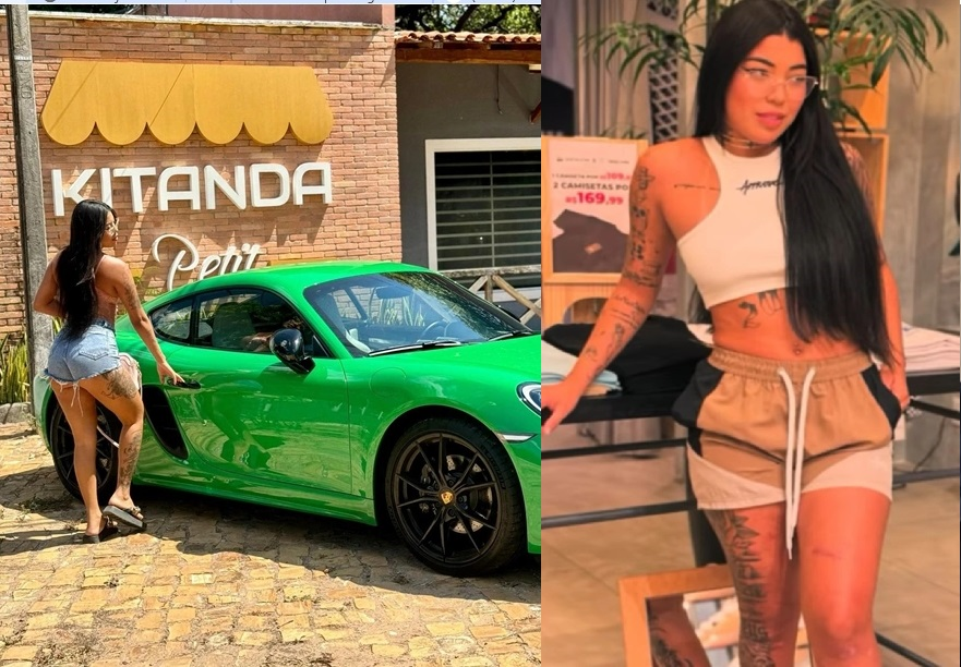 Segundo a polícia, a blogueira Ana Azevedo usava as redes sociais para propagar a ideologia de uma facção criminosa