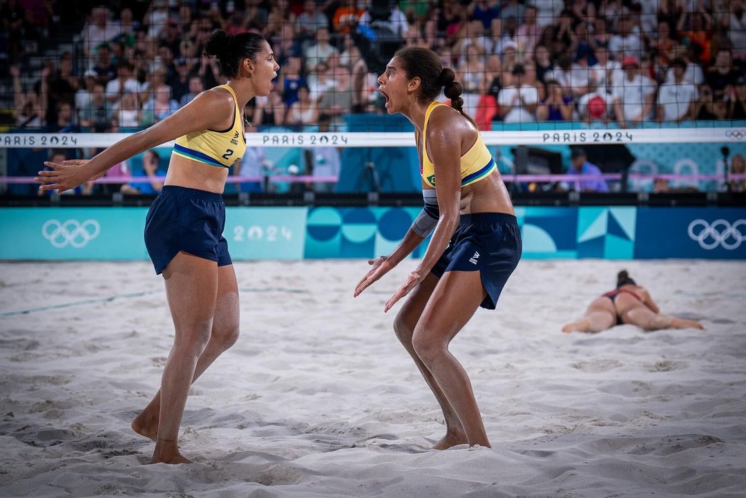 Ana Patrícia e Duda vão disputar medalha de ouro nas Olimpíadas