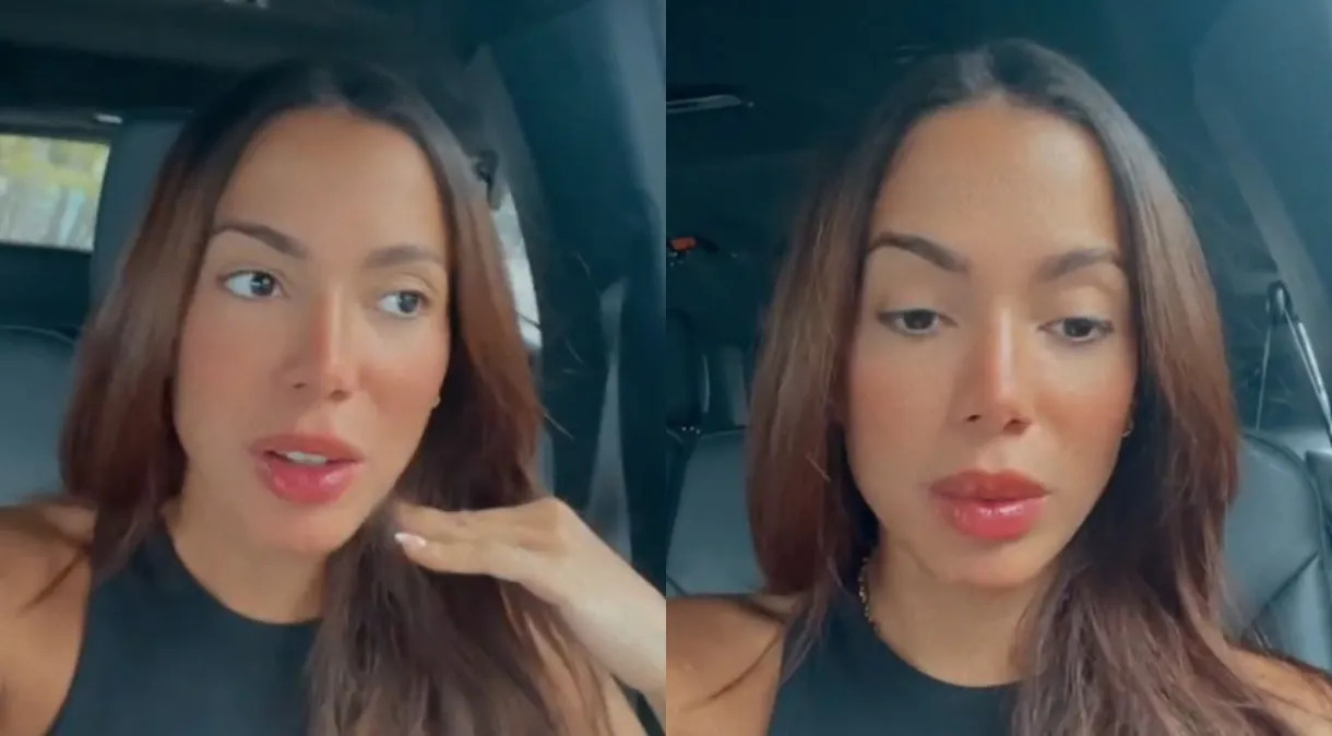 Anita faz live no Instagram