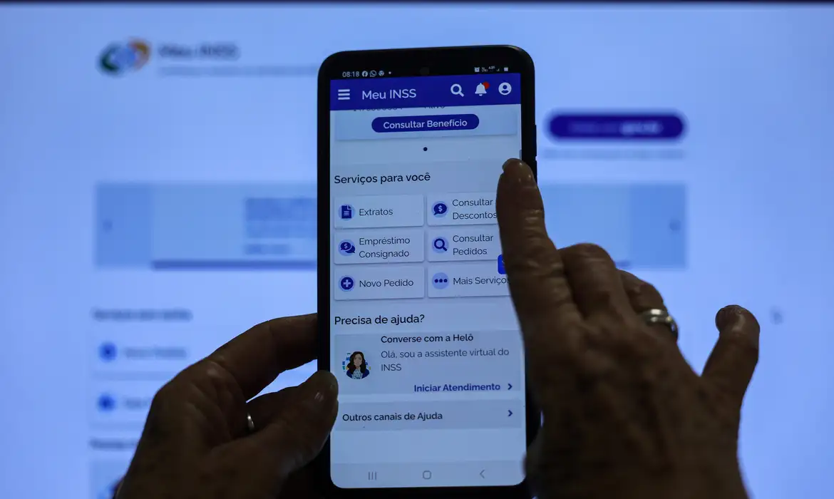 Aplicativo Meu INSS é canal de comunicação com os beneficiários