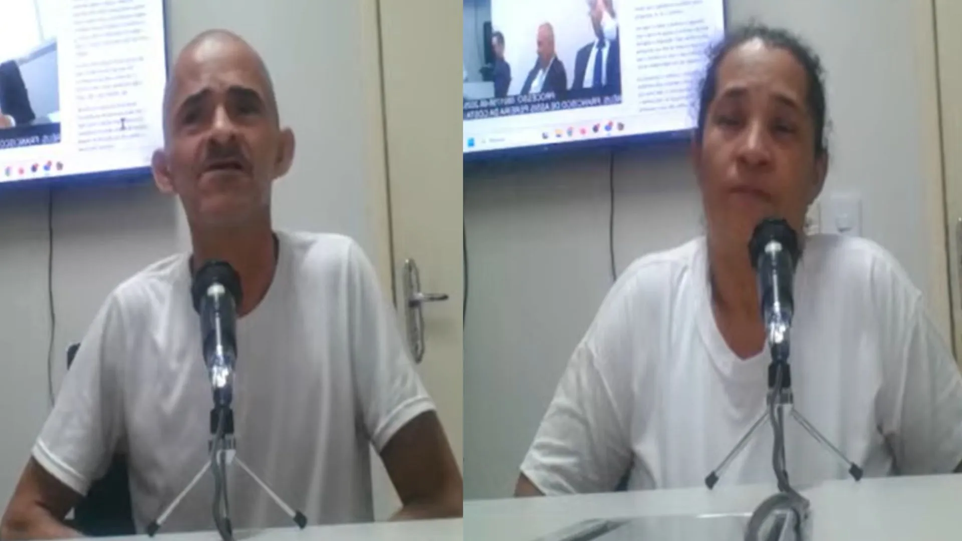 Audiência de instrução de Francisco de Assis e Maria dos Aflitos acusados de matar oito pessoas envenenadas