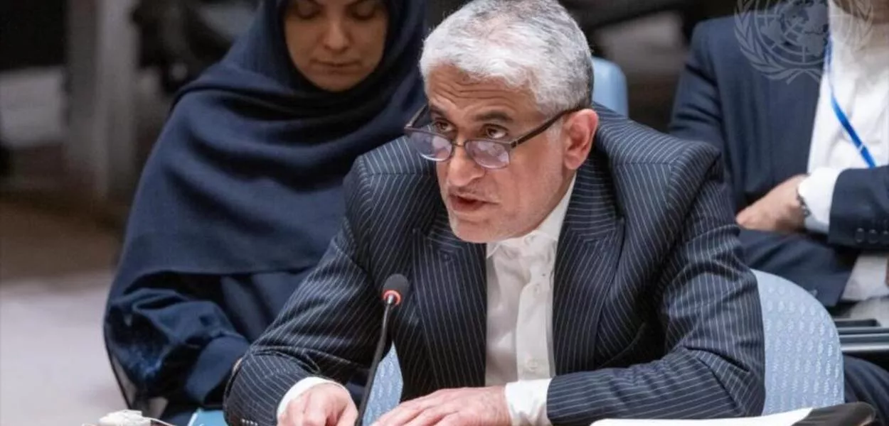 Amir Said Iravani, embaixador do Irã na ONU