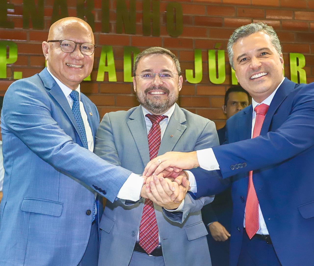 Franzé Silva, Fábio Novo e Dr. Vinicius