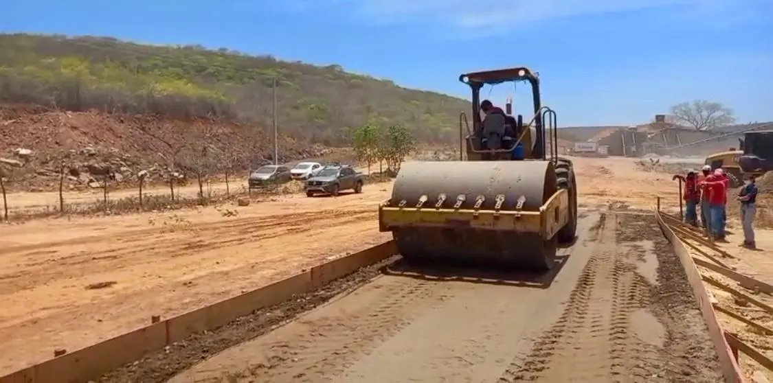 Avançam obras da nova Barragem de Algodões