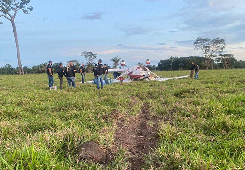 Aeronave de médico piauiense caiu em Mato Grosso
