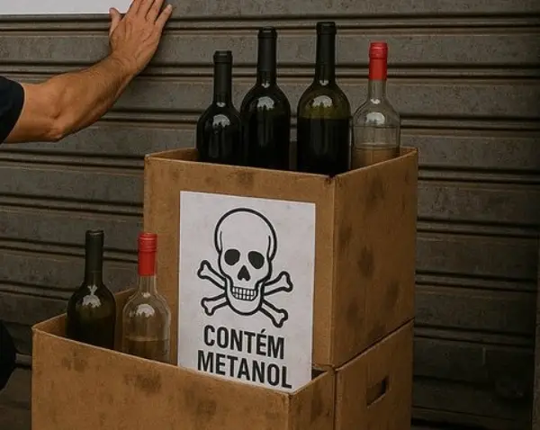 Bebidas com metanol