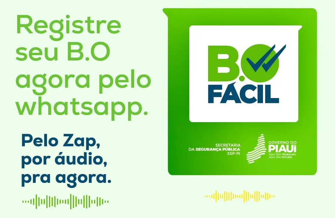 Piauí será o primeiro estado a permitir registro de BO pelo WhatsApp