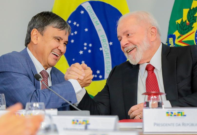 Ministro Wellington Dias e o presidente Lula