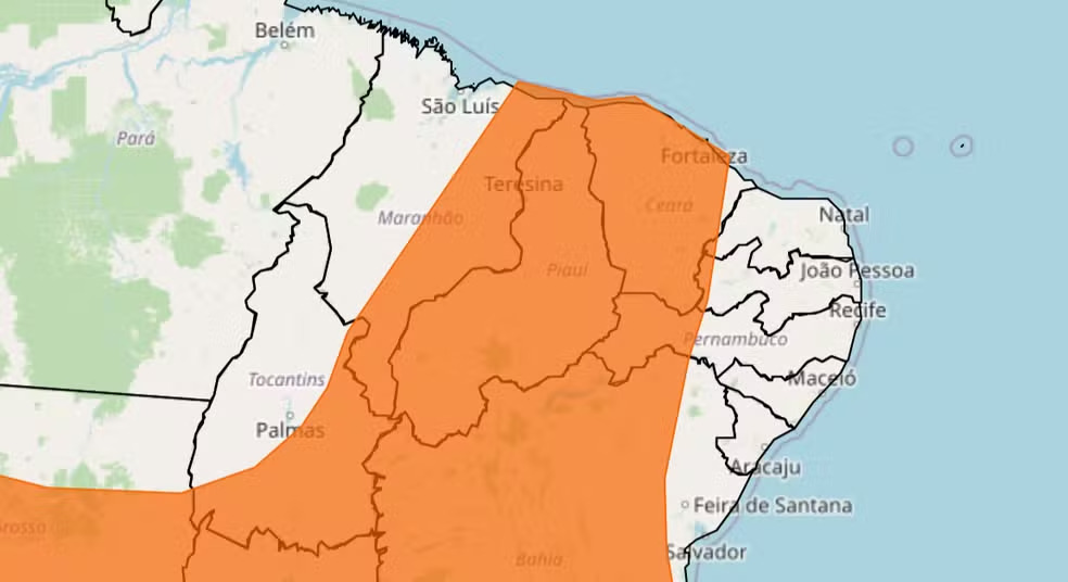 Previsão de chuvas fortes continua a afetar o Piauí