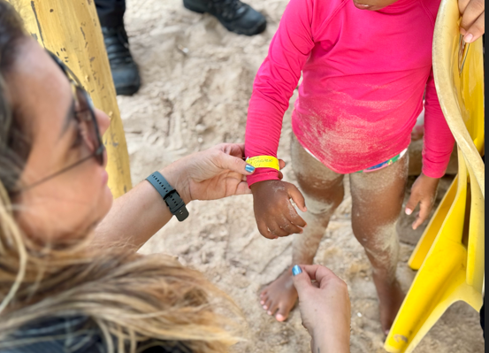 Secretaria de Segurança realiza identificação de crianças nas praias do litoral do Piauí