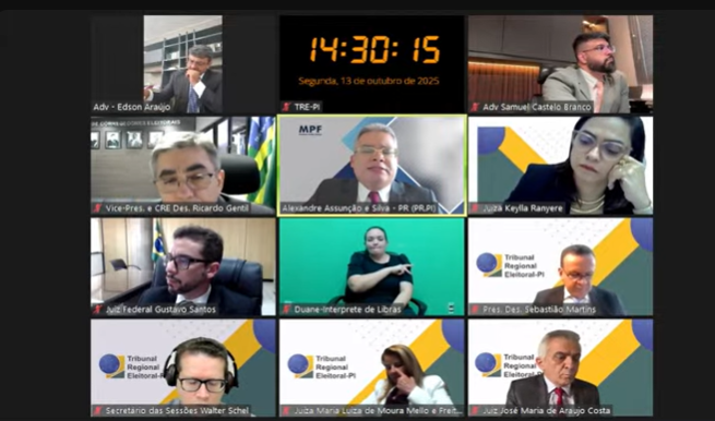 Sessão Judiciária Ordinária por Videoconferência do TRE-PI julga caso de Tatiana Medeiros e mantém prisão domiciliar