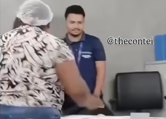 Mulher revoltada quebra computadores e grita na sede da Equatorial Piauí