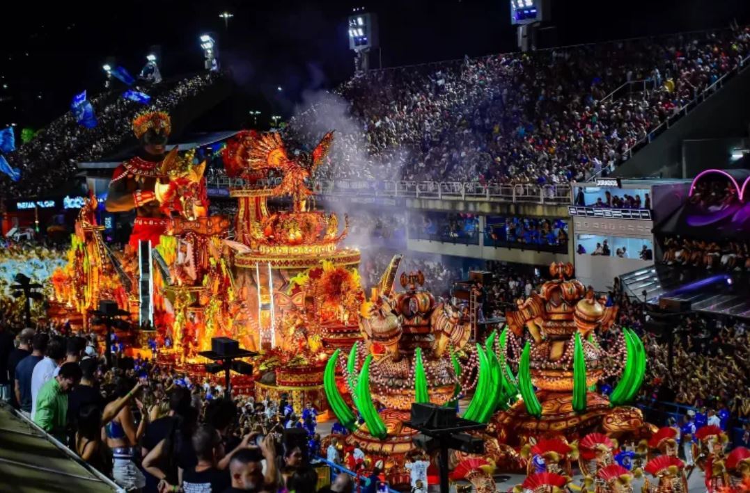 A Beija-Flor homenageou Laíla no desfile de 2025