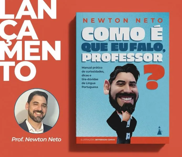 Newton Neto lança livro com dicas essenciais de português em Teresina