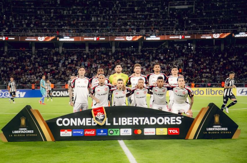 Final de partida. Flamengo empata com o Central Córdoba em 1 a 1 na Argentina