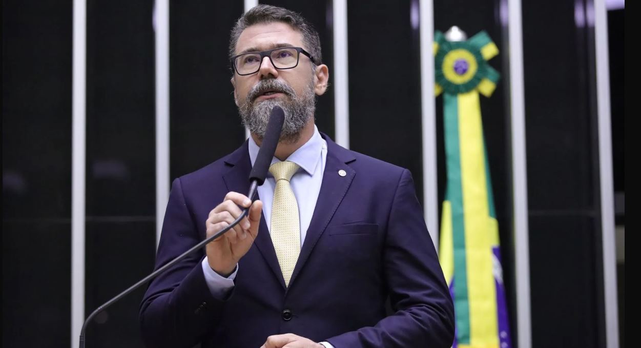 O deputado federal Marcos Pollon (PL-MS)