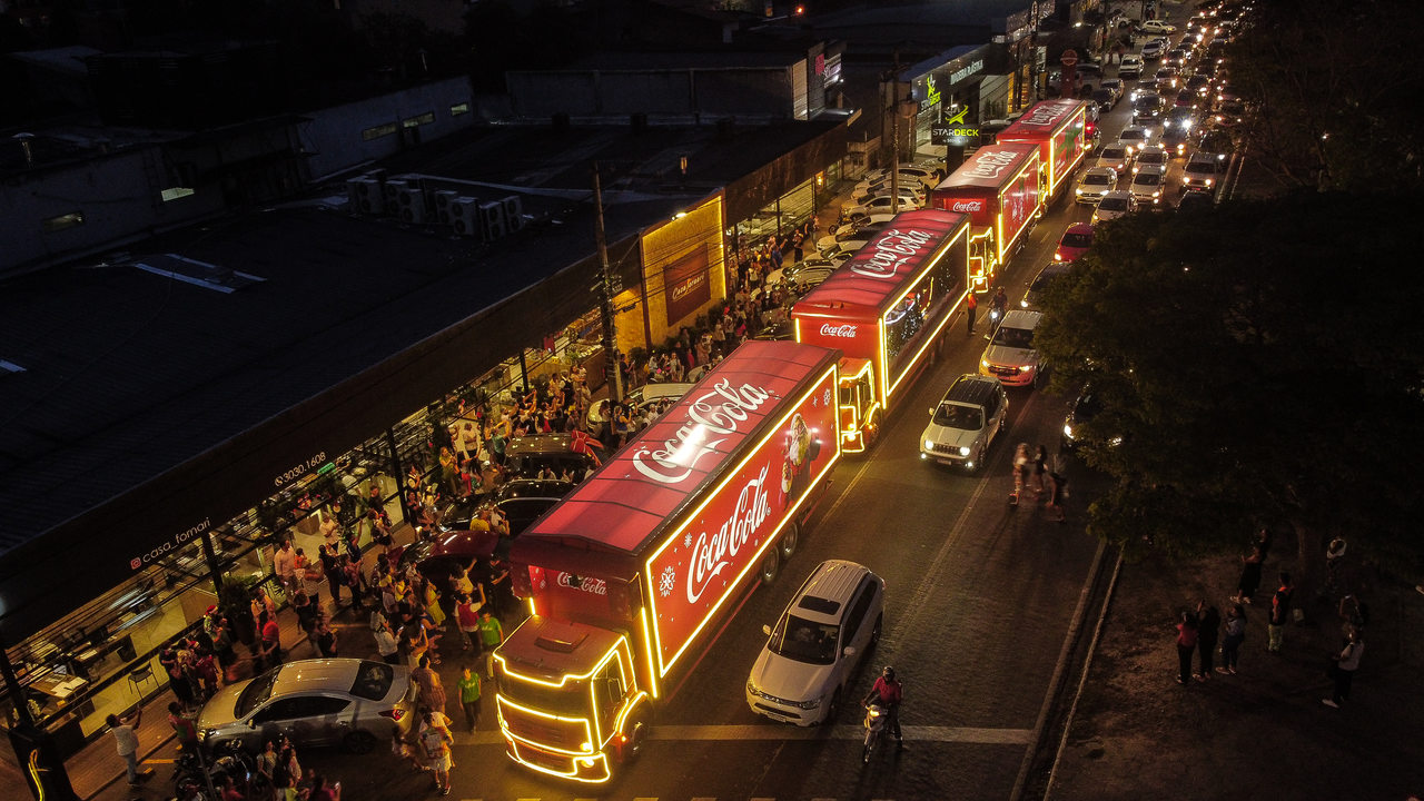 Caravana de Natal da Coca-Cola passará pelas principais avenidas de  Teresina no dia 19 - Geral