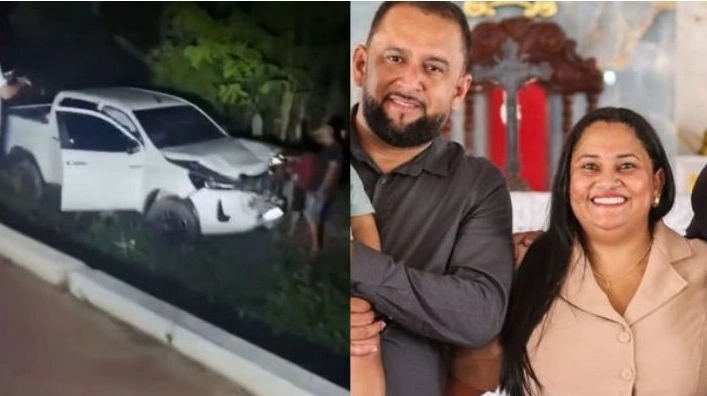 Prefeita de Boqueirão do Piauí e família sofrem acidente de carro na PI-331